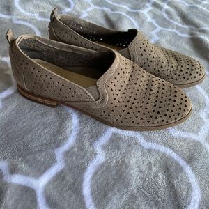 Nurture leather flats